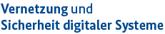 Logo: Vernetzung und Sicherheit digitaler Systeme