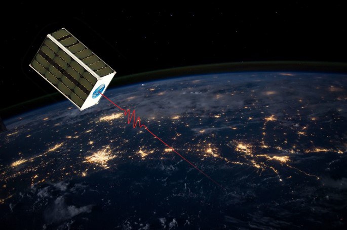 Satellit übertragt optischen Quantenschlüssels zur Erde