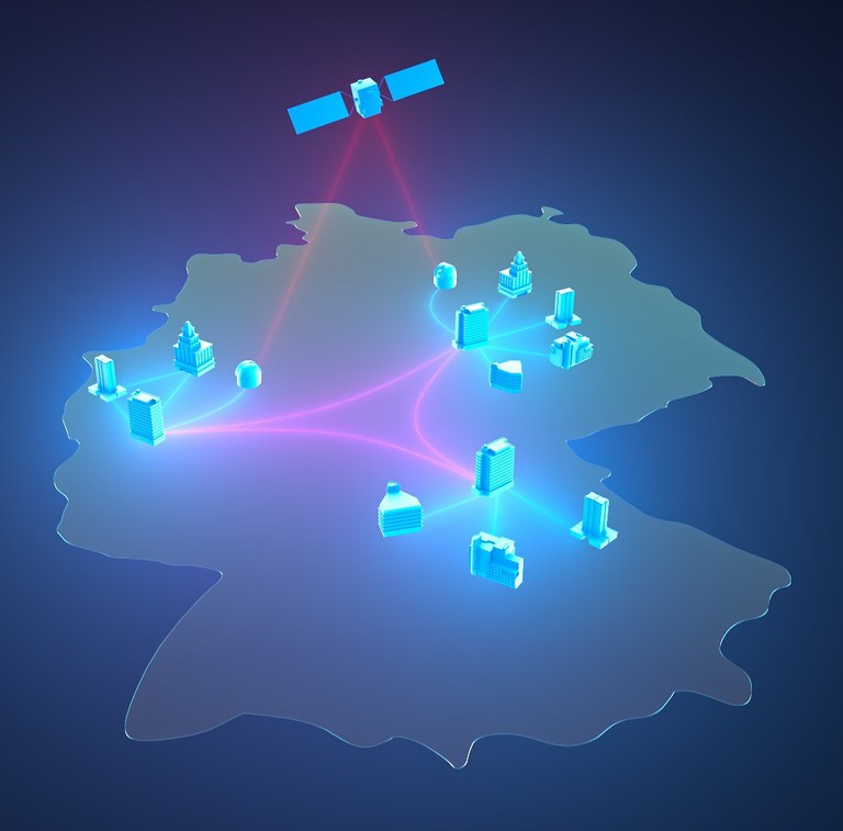 Bild einer Deutschlandkarte 